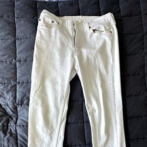 Men's Levis - 511 White 32, 36